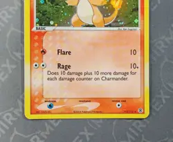 Pokemon Charmander 113/112 EX FireRed & LeafGreen English Holo - Image 3
