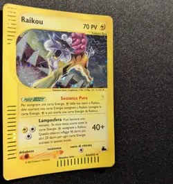 Pokemon SKYRIDGE - #H26/H32 Raikou - Holo - ITA - Heavily Played - Image 5