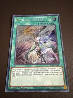 Yu-Gi-Oh! Ultimate Slayer -POTE-EN067- Secret Rare - 1st Edition NM! - Image 4