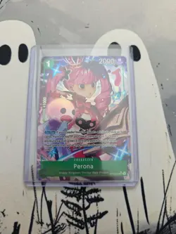 One Piece CCG Perona Alternate Art OP12-034 Super Rare Holo English Edition - Image 1