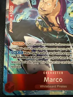 Marco OP02-018 Alt Art - One Piece TCG - English Rare Alternate Art - Image 4