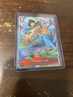 Trafalgar Law - OP14-009 (Alternate Art) OP14-009 The Azure Sea's Seven Foil HTF - Image 1