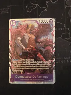 2x One Piece TCG English OP14-069 Donquixote Doflamingo SR Foil NM - Image 1