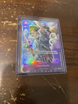 One Piece TCG: ST18-001 Uso-Hachi (Alternate Art / Parallel) PRB02 - M/NM RARE - Image 1