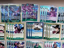 One Piece TCG Mihawk OP14 Green Deck - 3× SEC + Few SR - 50+ Cards - English - Image 4
