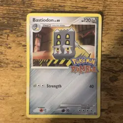 Pokemon Bastiodon 14/16 Rumble Card 120 HP English Nintendo 2009 - Image 1