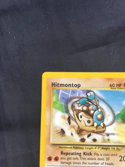 Pokemon Cards: Wizards Black Star Promo: Hitmontop 37 - Image 2