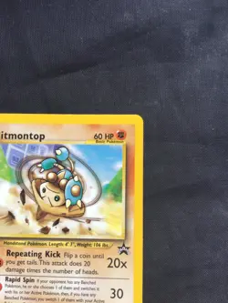 Pokemon Cards: Wizards Black Star Promo: Hitmontop 37 - Image 3