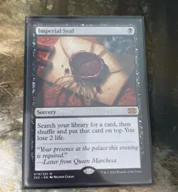 Imperial Seal Double Masters 2022 MTG Magic the Gathering Regular Card NM - Image 1