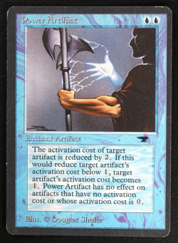 Power Artifact Antiqutieis Magic Card Reserved List MTG - Image 1