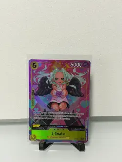 One Piece Card Game S-Snake OP08-112 SR Alt Art Two Legends OP-08 - Image 1
