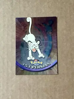 Topps Holo #53 Persian TV Animation Edition Blue Logo Card - Image 1