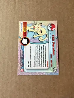 Topps Holo #53 Persian TV Animation Edition Blue Logo Card - Image 2