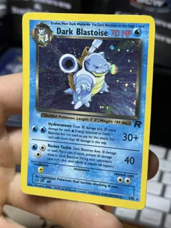 #2 Dark Blastoise 3/82 Team Rocket 2000 Holo Rare WOTC Pokemon Card TCG - Image 4