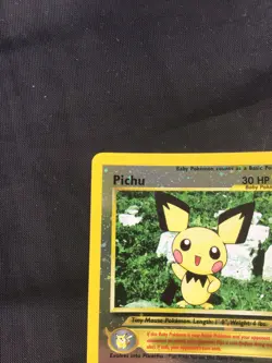 Pokemon Cards: Wizards Black Star Promo: Pichu 35 - Image 3