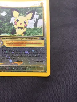 Pokemon Cards: Wizards Black Star Promo: Pichu 35 - Image 5
