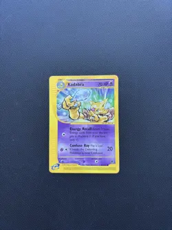 Pokemon Card Expedition Base Set Kadabra 84/165 E Series Pokemon TCG - Image 3