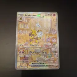 Pokemon Card Alakazam EX 201/165 Special Illustration Rare Scarlet & Violet 151 - Image 1
