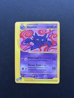 Pokemon Card Expedition Base Set Haunter 80/165 E Series Pokemon TCG - Image 1