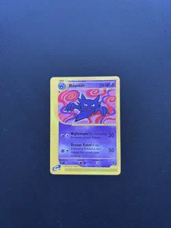 Pokemon Card Expedition Base Set Haunter 80/165 E Series Pokemon TCG - Image 2