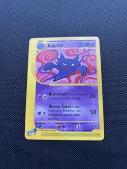 Pokemon Card Expedition Base Set Haunter 80/165 E Series Pokemon TCG - Image 3