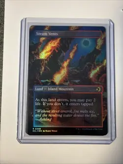 Steam Vents (Borderless) Lorwyn Eclipsed Foil - Image 1