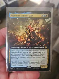 MTG SPM Superior Spider-Man (Extended Art) Foil 0275 Marvel’s Spider-Man Magic - Image 1