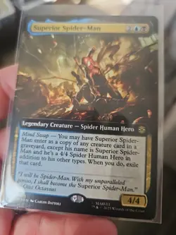 MTG SPM Superior Spider-Man (Extended Art) Foil 0275 Marvel’s Spider-Man Magic - Image 2