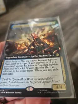 MTG SPM Superior Spider-Man (Extended Art) Foil 0275 Marvel’s Spider-Man Magic - Image 4