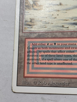 Badlands MTG Revised Edition MP (Dual Land) - Image 5
