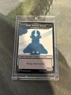 MTG Aang, Awoken Avatar - Marit Lage Treasure Double-Sided Token Avatar: TLA - Image 3