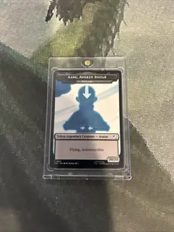 MTG Aang, Awoken Avatar - Marit Lage Treasure Double-Sided Token Avatar: TLA - Image 4