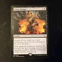 Vona’s Hunger - Rivals of Ixalan - MTG - NM/MT - Image 1