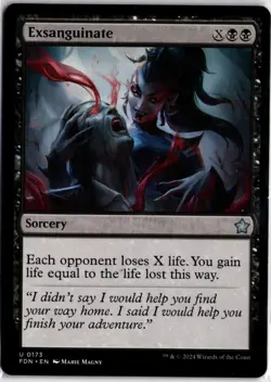 Exsanguinate #0173 (FDN) Foundations - Image 1