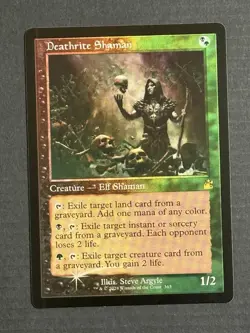 Magic The Gathering Deathrite Shaman Retro Frame Ravnica Remastered Foil - Image 2