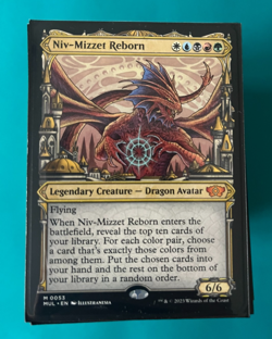 MTG - Niv-Mizzet Reborn - Custom Commander Deck -Multicolour Dragons - Bracket 2 - Image 1