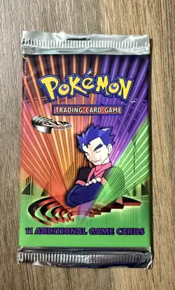 Wizards of the Coast Pokemon Gym Challenge Card Game - Booster Pack Koga Art - Image 1