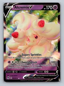 Pokemon Prize Pack Series Cards #022/073 Alcremie V Ultra Rare - Image 1