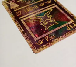 POKEMON ANCIENT MEW ULTRA RARE HOLO 2000 VINTAGE PRINT GREAT CONDITION CARD - Image 4
