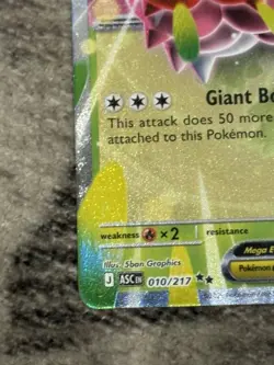 Pokemon Ascended Heroes TCG Mega Meganium EX 010/217 Mega Evo Holo Grass 360HP - Image 4