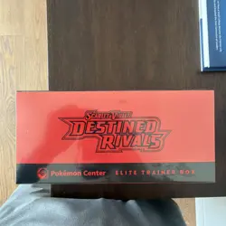 Pokemon Destined Rivals Pokemon Center Exclusive Elite Trainer Box ETB Sealed - Image 5