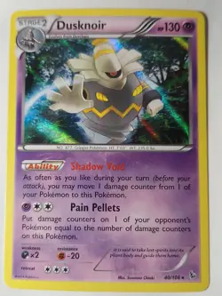 Dusknoir 40/106 - XY Flashfire - Pokemon Holo Foil Nice! - Image 1