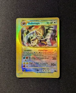Pokemon SKYRIDGE - #150/144 Kabutops Crystal - Reverse Holo Secret Rare - ENG - Image 3