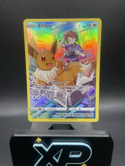 Eevee TG11/TG30 SWSH09: Brilliant Stars Trainer Gallery Ultra Rare Pokemon TCG - Image 1