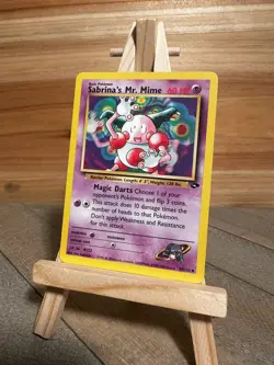 Pokemon Gym Challenge Uncommon Sabrina's Mr. Mime #059/132 LP - Image 1