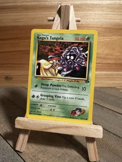 Pokemon Gym Challenge Common Koga's Tangela #081/132 Lightly played - Image 1