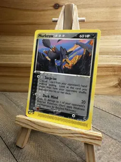 Pokemon Sandstorm E-Reader Murkrow #47/100 Lightly played - Image 1