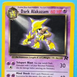 Dark Alakazam - 18/82 - Team Rocket - Rare 1st Edition - non-holo - Image 2