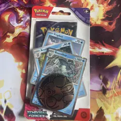 Pokemon Scarlet & Violet Temporal Forces: Premium Checklane Blister Baxcaliber - Image 1