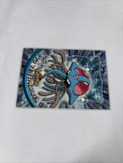 2000 Topps Pokemon TV Animation Series Black Logo #73 Tentacruel - Image 2